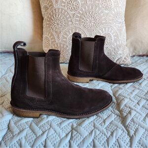 Bottega Veneta Brown Chelsea Ankle Boots